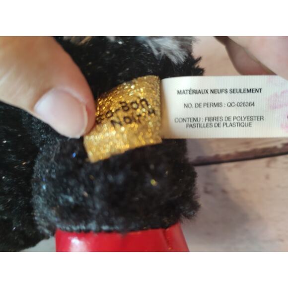 PLushes Pets, Special Edition Ba-Bah Noir 6" Barkley Black Sheep Red Feet - Picture 6 of 6